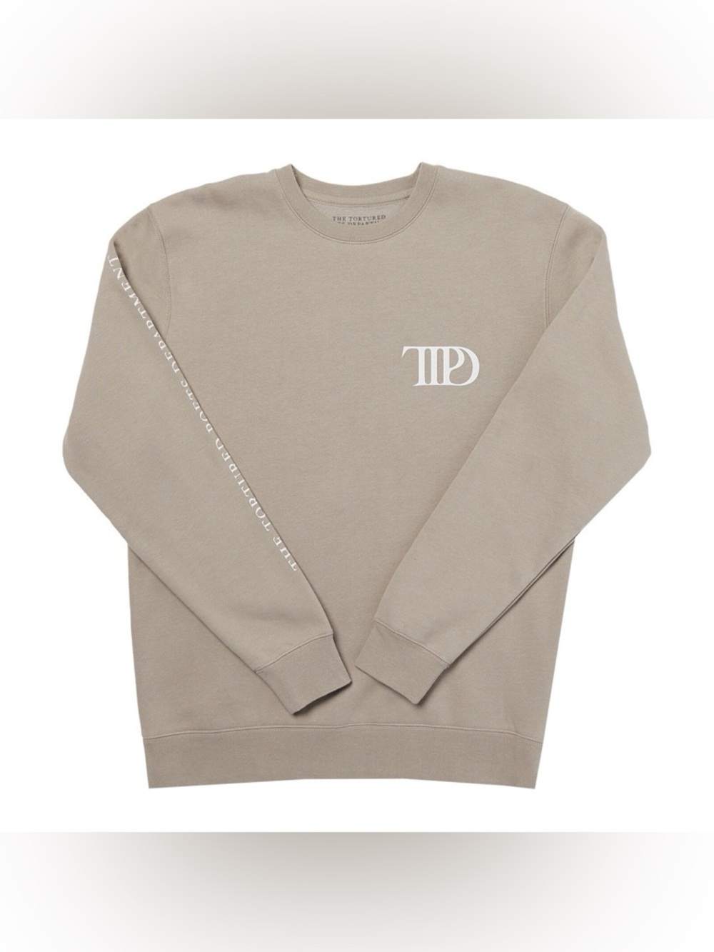 Taylor Swift The Tortured Poets Society Crewneck Sweatshirt Size XL